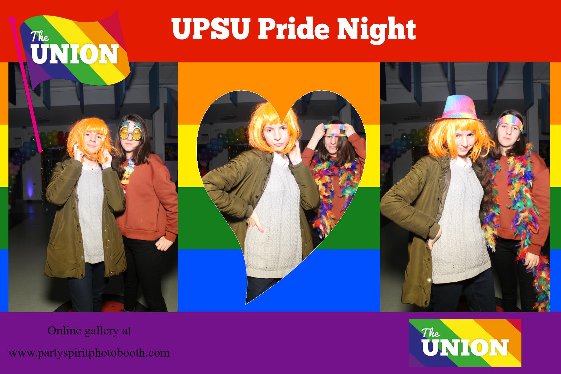 UPSU Pride Night | View more photos from the event at gallery.partyspiritphotobooth.com/u/PartySpiritPhotoBooth/UPSU-Pride-Night